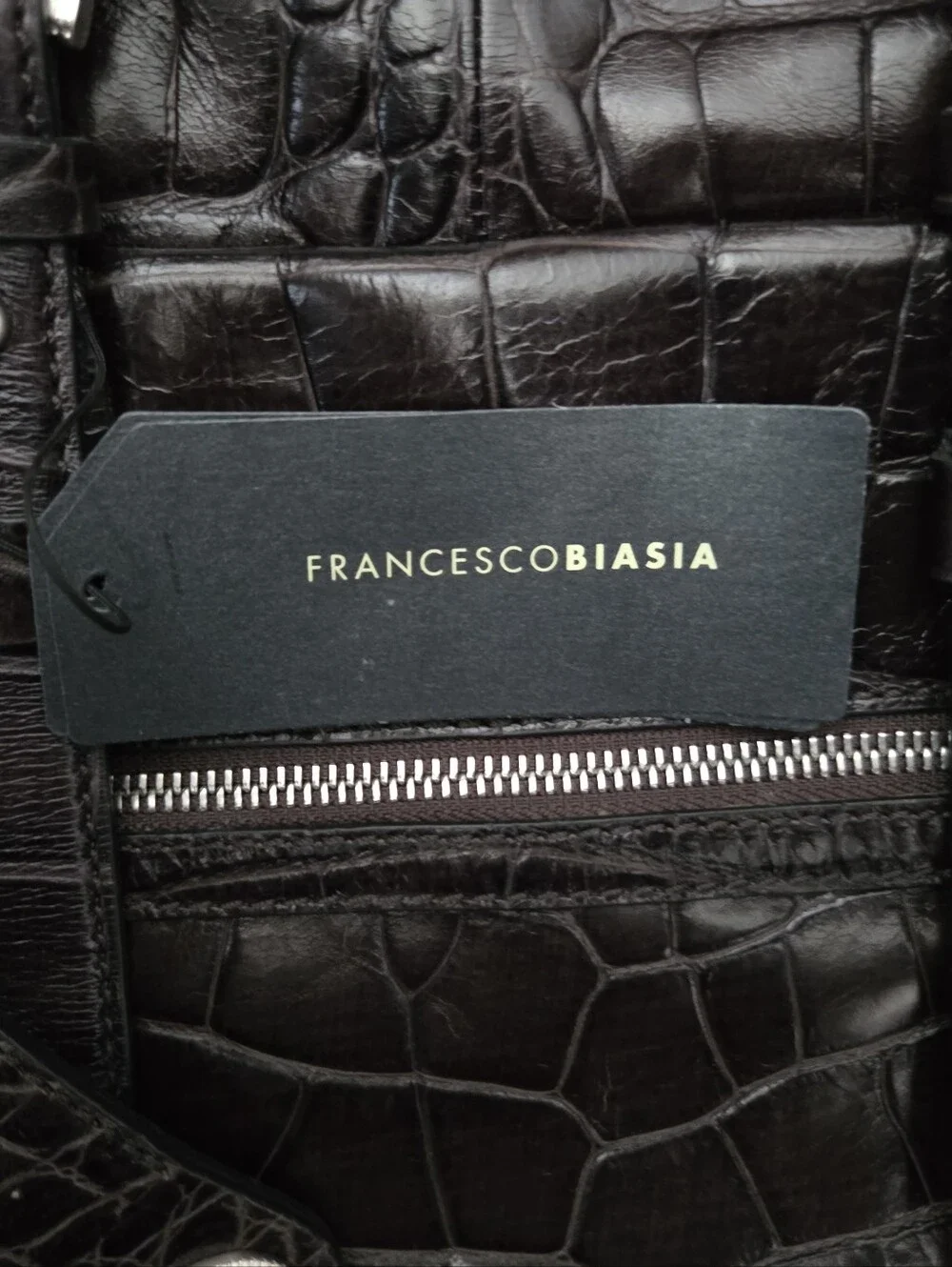 Francesco Biasio nwt leather